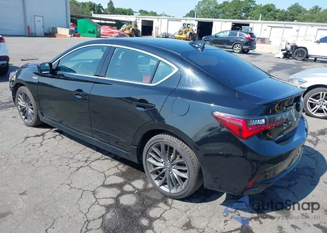 2022 Acura Ilx Premium A-Spec Packages/Technology A-Spec Packages from USA, damaged, VIN 19UDE2F89NA006197